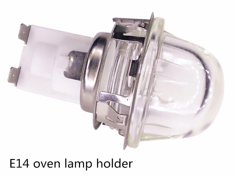 E14 오븐 램프 홀더 베이킹 조명 유리 램프 홀더, 오븐 램프 캡 고온 램프베이스 E14 500 도